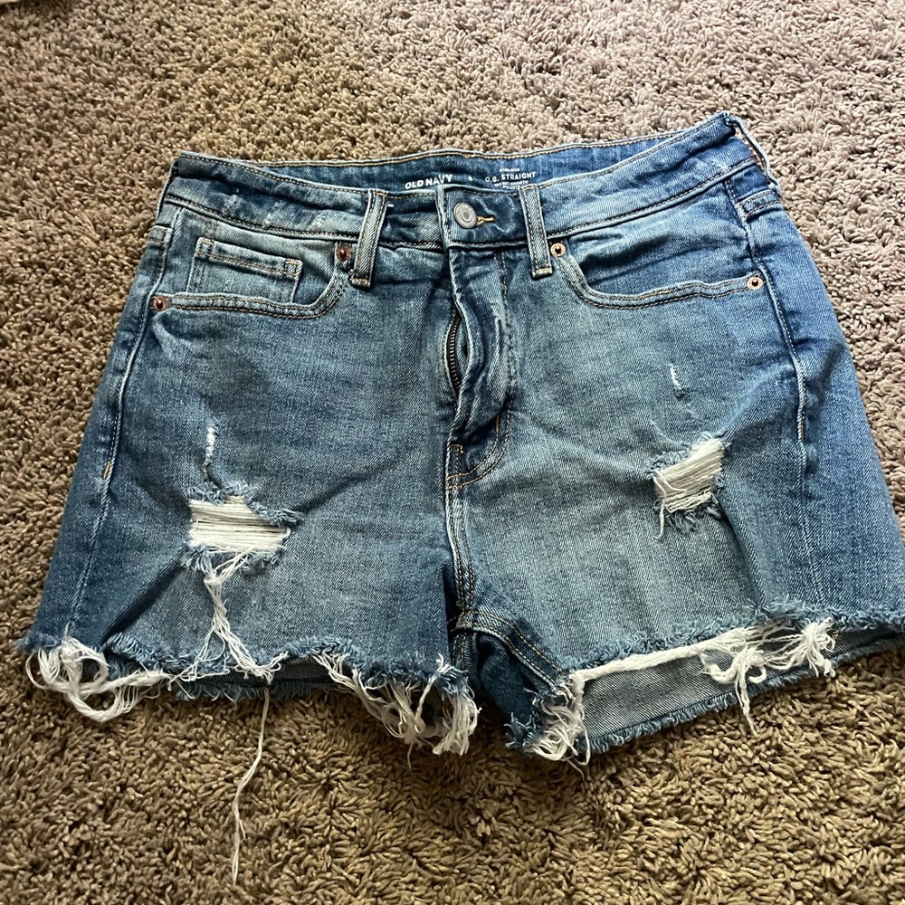 Comfy jean shorts